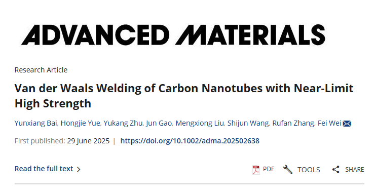 Terobosan karbon nanotube: mendekati batas