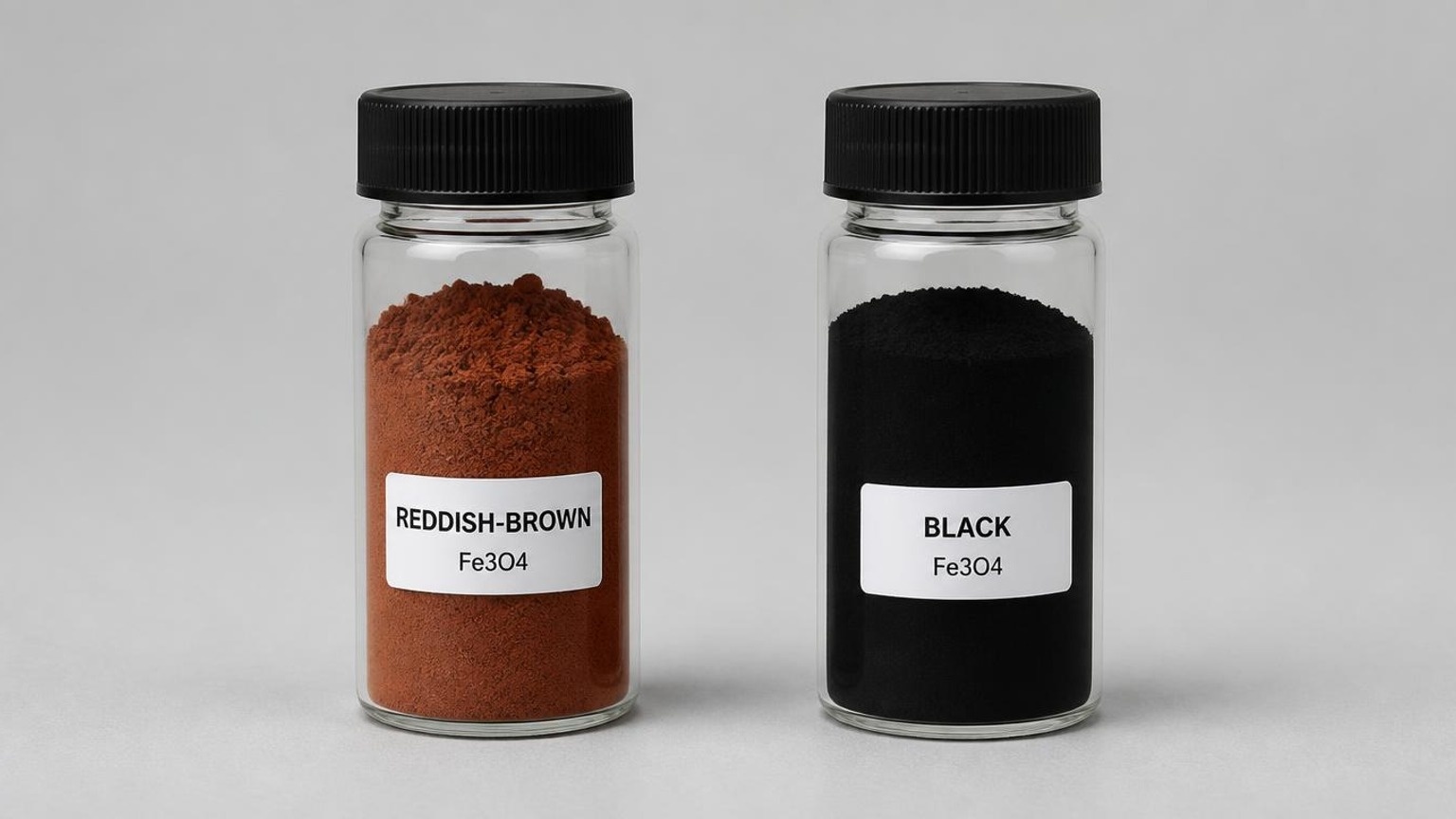 Bubuk Nano Fe₃O₄ Coklat Kemerahan vs. Hitam untuk Aplikasi Baterai Lithium-Ion