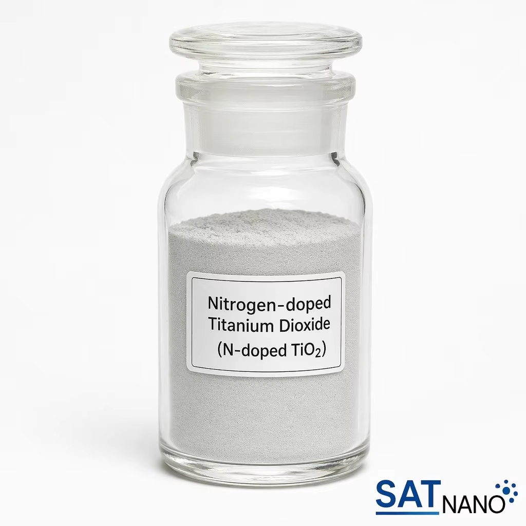 Bubuk Nano Titanium Dioksida yang Didoping Nitrogen